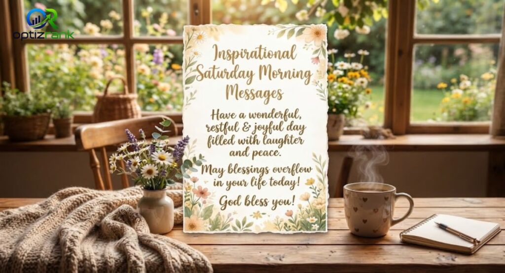 250+ Good Morning Blessed Saturday Wishes – Heartfelt Blessings,  Prayers (2026)