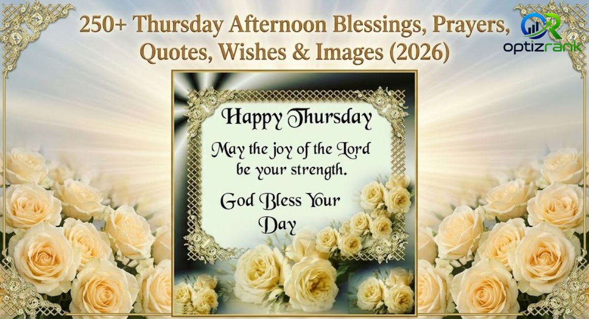 thursday afternoon blessings